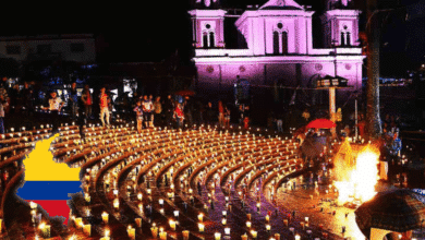 La Noche de las Velitas El ritual de fuego y luz que enciende la Navidad en Colombia antes que en el resto del mundo (Foto por www.semana.com)