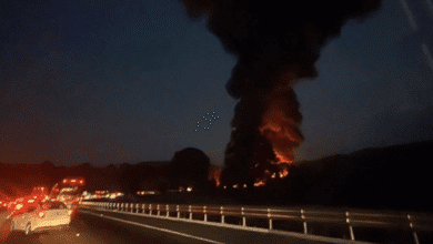 Una pipa de gas explotó en un tramo de la Autopista México-Puebla, específicamente en el municipio de Ixtapaluca, Estado de México.