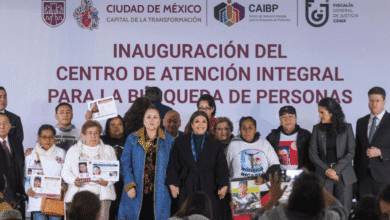 “Se acaba el peregrinar” Brugada inaugura el Centro Integral de Búsqueda de Personas en la CDMX (Foto Aracely MartínezOvaciones)