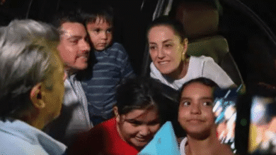 Desde Macuspana, Tabasco, la Presidenta Claudia Sheinbaum Pardo supervisó la ampliación de la carretera Macuspana-Escárcega
