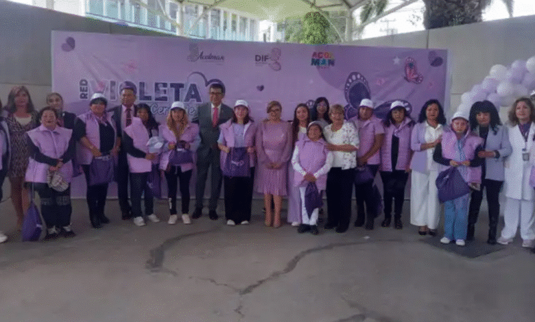 La ‘Red Violeta’ de Acolman celebra su tercer aniversario con 21 comités vecinales contra la violencia