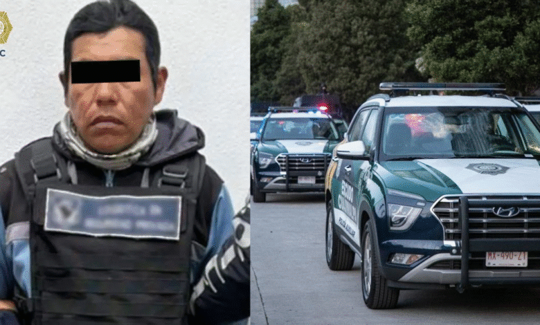 Operativo exitoso Cae presunto ladrón en Cuajimalpa con una caja fuerte y dos celulares