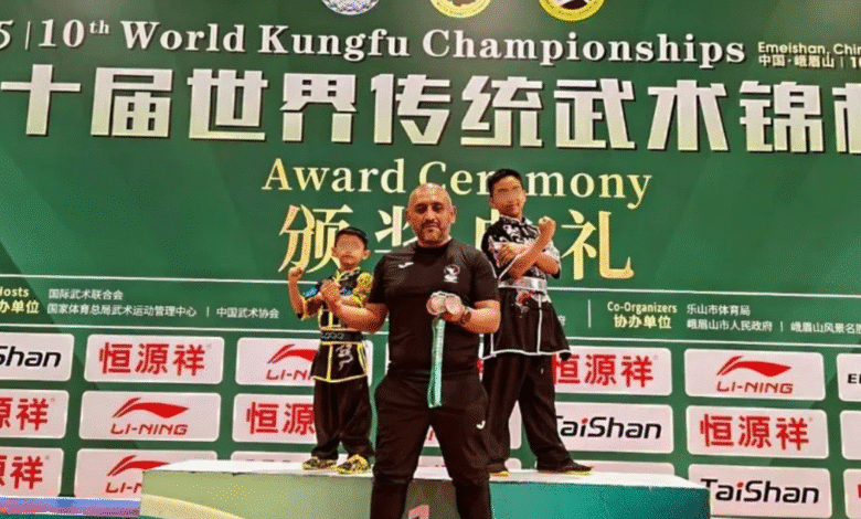 Oro y gloria en China Niños de Chimalhuacán ganan medallas en el Campeonato Mundial de Kung-Fu