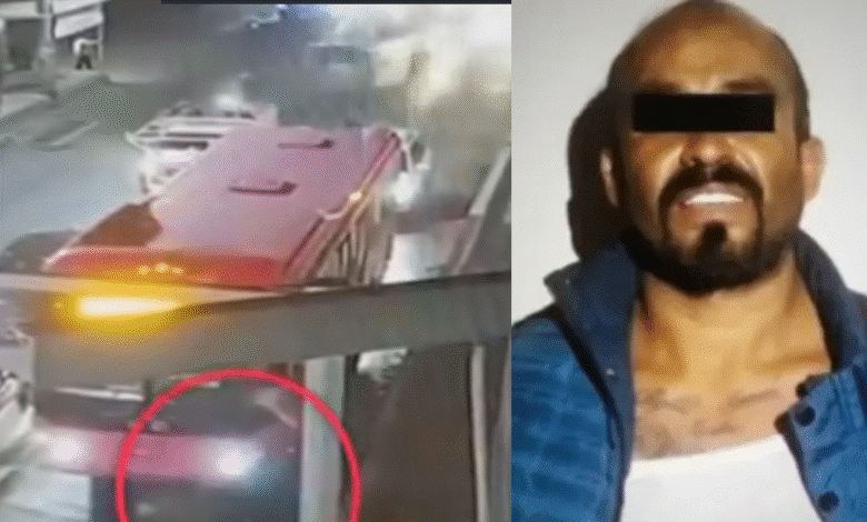 Pánico en el Mexibús Un hombre intenta incendiar unidad exclusiva para mujeres en Ecatepec y es linchado por la gente