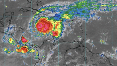 SRE alerta a mexicanos en Jamaica por el avance del huracán Melissa