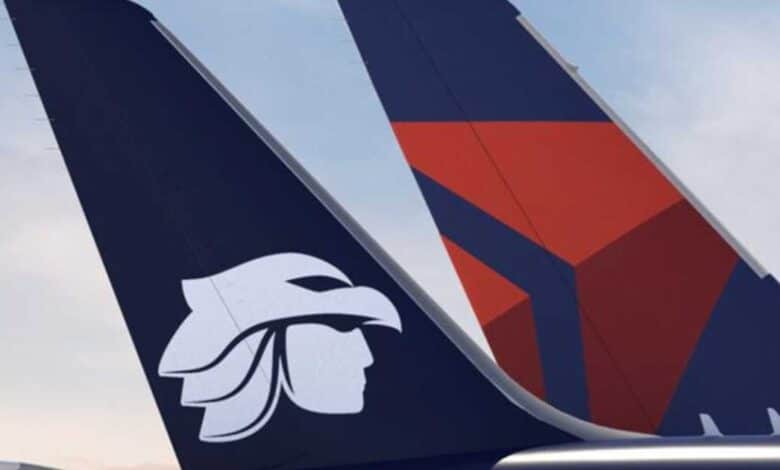 Aeroméxico y Delta Airlines mantienen alianza