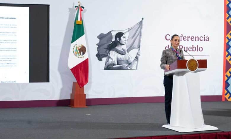 Mañanera de Claudia Sheinbaum fue movida a Palacio Nacional