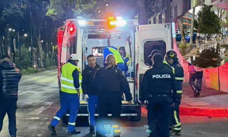 Motociclista se saltó el semáforo y resulto gravemente herido tras chocar con camioneta en Azcapotzalco (Foto por Ramón Ramírez)