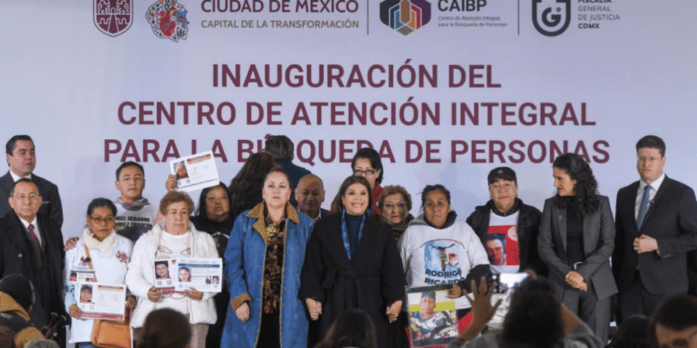 “Se acaba el peregrinar” Brugada inaugura el Centro Integral de Búsqueda de Personas en la CDMX (Foto Aracely MartínezOvaciones)