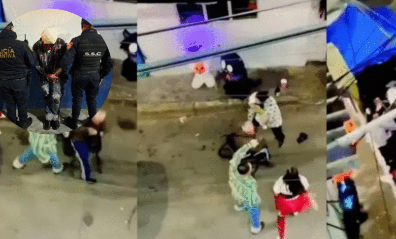 Se hace justicia vecinal Cae sujeto armado en Álvaro Obregón tras amenaza y balazos al aire