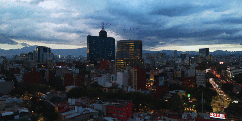 La Ciudad de México ha experimentado un notable descenso térmico en las zonas altas del poniente y sur.